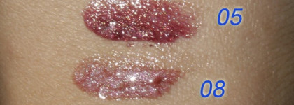 Увлажняющие блески для губ от Clarins "Colour Quench Lip Balm" в оттенках 05 и 08