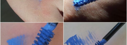 Не просто синяя, а смурфитительная, тушь для ресниц Lumene Raspberry Color Tips Mascara 03 Blue Mascara