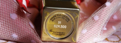 YSL 2013 Fall Winter Makeup. Yves Saint Laurent. Rouge Pur Couture #51, Corail Urban