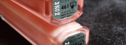 Guerlain Gloss D'enfer Maxi Shine  №461 Pink Clip, Guerlain Gloss D'enfer  Maxi Shine №460 Rose Splatch