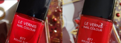 Nuit Infinie de Chanel. Chanel Le Vernis Nail Colour #677 Rouge Rubis