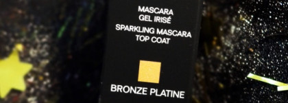 Chanel. Nuit Infinie de Chanel. Cils scintillants mascara gel irise. Sparkling mascara top coat. Bronze Platine