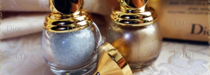 Икра для гурмана. Dior. Golden Winter At Versailles. Diorific Jewel Manicure Duo. Gold nail lacquer base & crystal pearls, 001