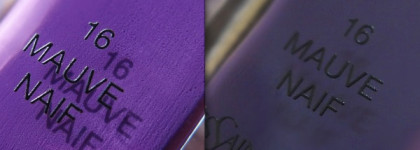 Yves Saint Laurent. La Laque Couture #16, Mauve Naif