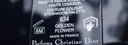 Dior. Golden Winter At Versailles. Dior 5 Couleurs Couture Colour Eyeshadow Palette #634, Golden Flower