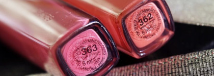 Сахарная пудра на губах с Lancome. L'absolu Velours. Intense Lip Colour Velvet Matte Finish #363, Velours de Petale.  L'absolu Velours. Intense Lip Colour Velvet Matte Finish  #362, Velours de Peche