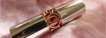 Красивые  губы с YSL Volupte Sheer Candy Glossy Lip Balm Crystal Color #02, Dewy Papaya  &  Dior Addict Lip Glow Color Reviver Balm   #004, Coral