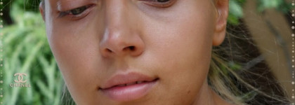 Цветущий вид лица с флюидом Chanel Les Beiges All In One Healthy Glow Fluid SPF 15 #30