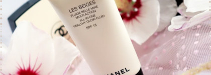 Цветущий вид лица с флюидом Chanel Les Beiges All In One Healthy Glow Fluid SPF 15 #30
