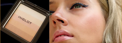 Попытка number one с хайлайтером Inglot AMC Multicolour System Highlighting Powder # 83