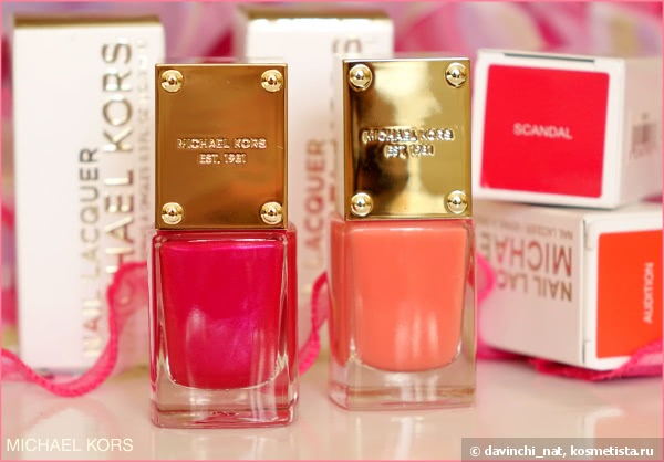В чем встречать весну 2015. Michael Kors Nail Lacquer # Scandal, # Audition