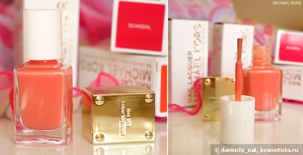 В чем встречать весну 2015. Michael Kors Nail Lacquer # Scandal, # Audition