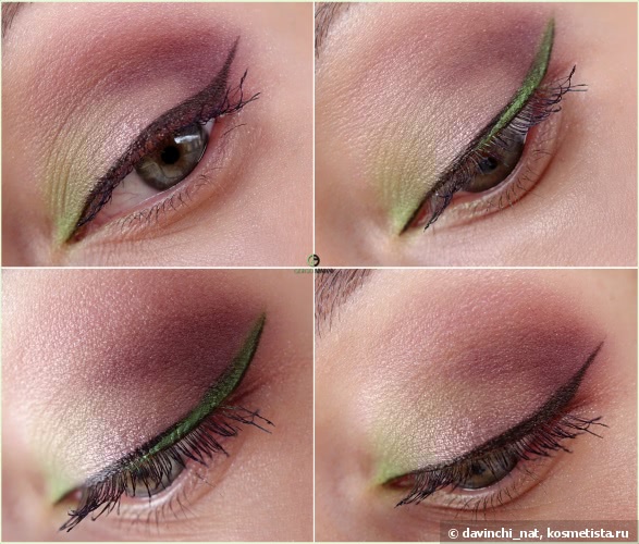 Когда хочется праздника и зелени. Giorgio Armani Eyes To Kill Macro-Color Eyeshadow Solo #17 Green Viper