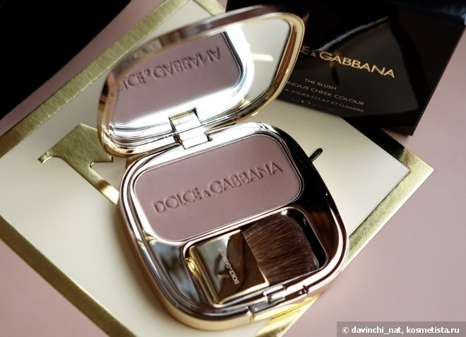 Живая легенда. Игра света и тени. Dolce&Gabbana The Blush Luminous Cheek Colour #22 Tan