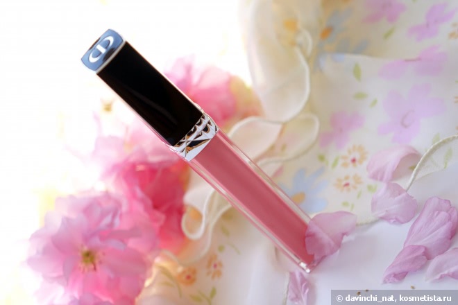 Макияж с пользой. Блеск Dior Rouge Dior Brillant Lipshine & Care Couture Colour #468,Bonheur. Карандаш Dior contour Universal Transparent Lipliner With Brush And Sharpener