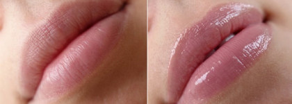 Макияж с пользой. Блеск Dior Rouge Dior Brillant Lipshine & Care Couture Colour #468,Bonheur. Карандаш Dior contour Universal Transparent Lipliner With Brush And Sharpener