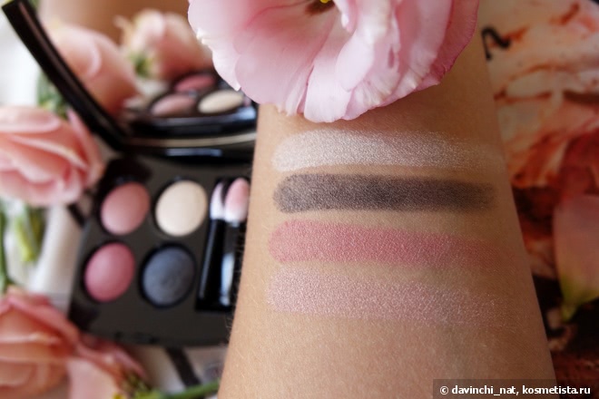 Флирт по-французски. Chanel Les 4 Ombres Multi Effect Quadra Eyeshadow #238 Tisse Paris