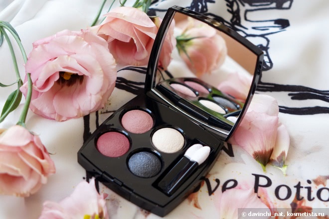 Флирт по-французски. Chanel Les 4 Ombres Multi Effect Quadra Eyeshadow #238 Tisse Paris