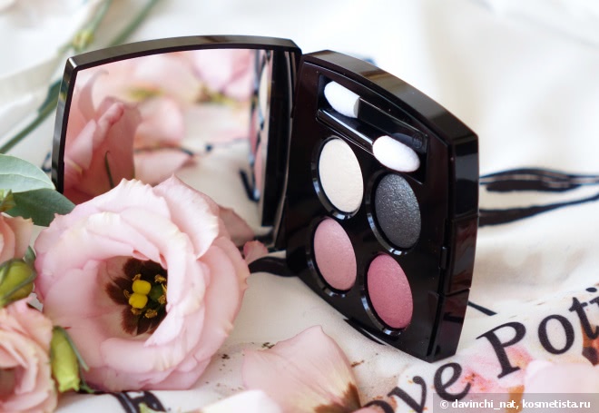 Флирт по-французски. Chanel Les 4 Ombres Multi Effect Quadra Eyeshadow #238 Tisse Paris