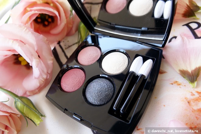 Флирт по-французски. Chanel Les 4 Ombres Multi Effect Quadra Eyeshadow #238 Tisse Paris