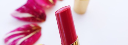 Розовая фуксия Yves Saint Laurent Rouge Volupte Shine Luscious Texture Aqua Shine Effect #28 Rose Intime