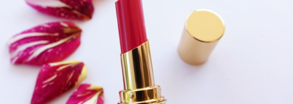 Розовая фуксия Yves Saint Laurent Rouge Volupte Shine Luscious Texture Aqua Shine Effect #28 Rose Intime