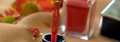 Осенние мотивы. Givenchy Le Vernis Intense Color Satiny Shine Nail Laquer #28 Rouge Acajou