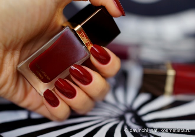 Прикоснуться к прекрасному. Tom Ford Nail Lacquer Plum Noir #09, Smoke Red #15, Bordeaux Lust #16