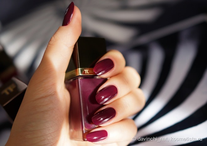 Прикоснуться к прекрасному. Tom Ford Nail Lacquer Plum Noir #09, Smoke Red #15, Bordeaux Lust #16
