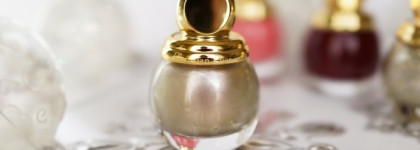 Рождество. Dior Diorific Vernis 001 State of Gold, 991 Mystère, 454 Secret, 227 Gris-Or