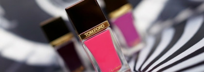 Tom Ford Nail Lacquer 06 Indian Pink, 08 African Violet, 10 Viper