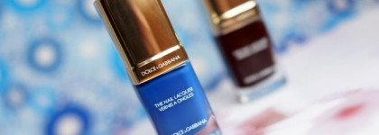 Dolce & Gabbana Intense Nail Lacquer #723, Blue Angel, # 340, Dahlia