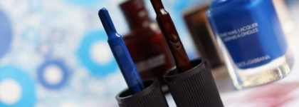 Dolce & Gabbana Intense Nail Lacquer #723, Blue Angel, # 340, Dahlia