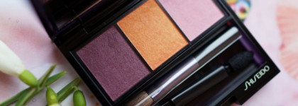 Бабочки в моей голове. Shiseido Luminizing Satin Eye Color Trio OR 316 Floracouture