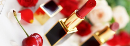 Том, и всё-таки я тебя люблю. Tom Ford Lip Color # 04 Indian Rose, #10 Cherry Lush