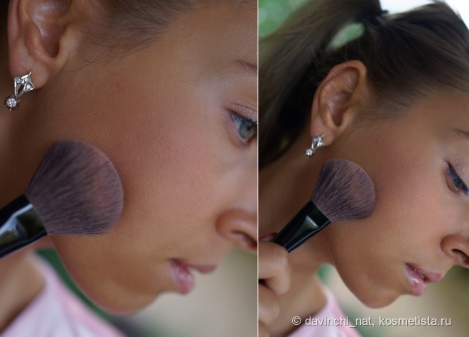 Fresh Bar. Dolce & Gabbana Shimmer Powder Duo Creamy Powder Cheeks and Eyes, Dolce&Gabbana The Blush Luminous Cheek Colour #10 Nude