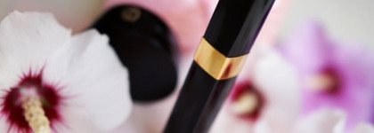 Акцент в макияже. Chanel Dimensions de Chanel Mascara # 30 Cobalt. Armani Sheer Blush #306 Attitude