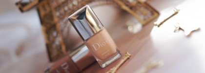 Dior Skyline Makeupe Collection Fall 2016. Dior Vernis Couture Colour Gel Shine And Long Wear Nail Lacquer #112 Minimal, #522 Abstract