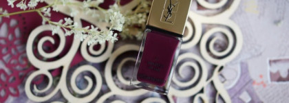 Винтаж цвета. YSL Scandal Makeup Collection Fall 2016. YSL La Lacque Couture Nail Lacquer # 77 Vintage Plum, # 76 Fur Green