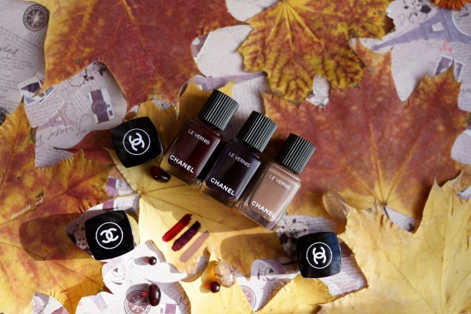 Chanel Le Vernis Longwear Nail Colour #505 Particuliere, 514 Roubachka, 18 Rouge Noir