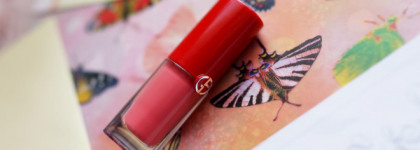 Совершенный эликсир цвета. Giorgio Armani Lip Magnet 503 Glow