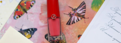 Совершенный эликсир цвета. Giorgio Armani Lip Magnet 503 Glow