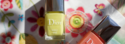 Весна, картина масляными красками. Dior Color Gradation Makeup Collection Spring 2017. Dior Vernis Couture Colour Gel Shine And Long Wear Nail Lacquer #340 Maybe, #505 Early