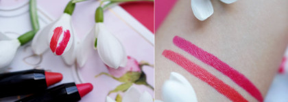 Chanel Le Rouge Crayon de Couleur Spring 2017. Chanel Le Rouge Crayon de Couleur #4 Rouge Corail, #6 Framboise