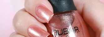 "Шелковые" ноготки с Nubar Peach Sherbet