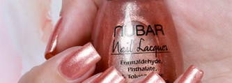 "Шелковые" ноготки с Nubar Peach Sherbet
