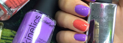 Красивый маникюр с гелевыми лаками Solar Gel от Kinetics