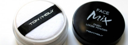 Tony Moly Pure Aura CC Cream, Tony Moly Face Mix Finish Loose Powder