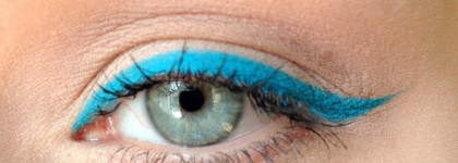 MAC Fluidline Blue Peep - идеальная летняя подводка + 3 варианта использования