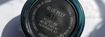 MAC Fluidline Blue Peep - идеальная летняя подводка + 3 варианта использования